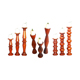 Roman Candle Stand, Orange